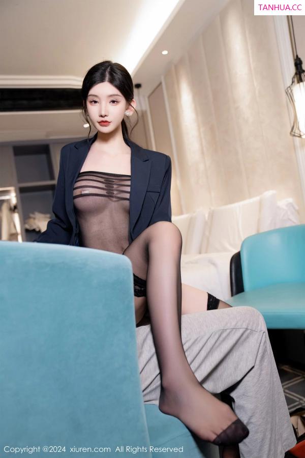 周于希dummy  [XiuRen]高清写真图 2024.01.12 No.7956 周于希Sally 丝袜试穿第51张图片